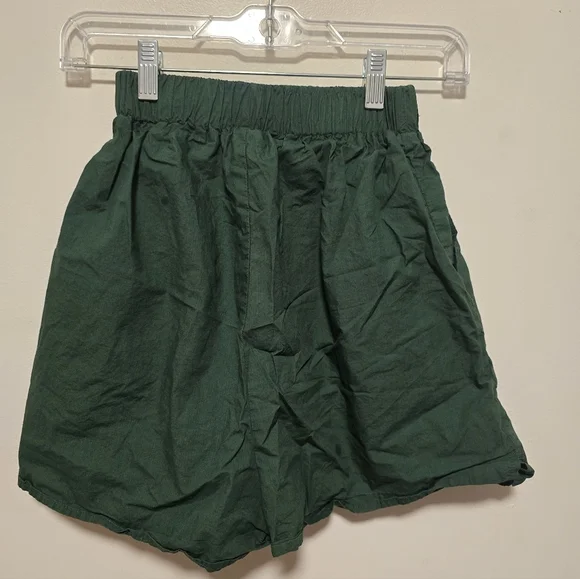 The Frankie Shop Lui High Rise Cotton Shorts - Picture 5 of 11